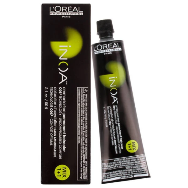 L'Oreal Professionnel, Inoa, Ammonia-Free, Permanent Hair Dye, 7.3 Golden Blond, 60 ml