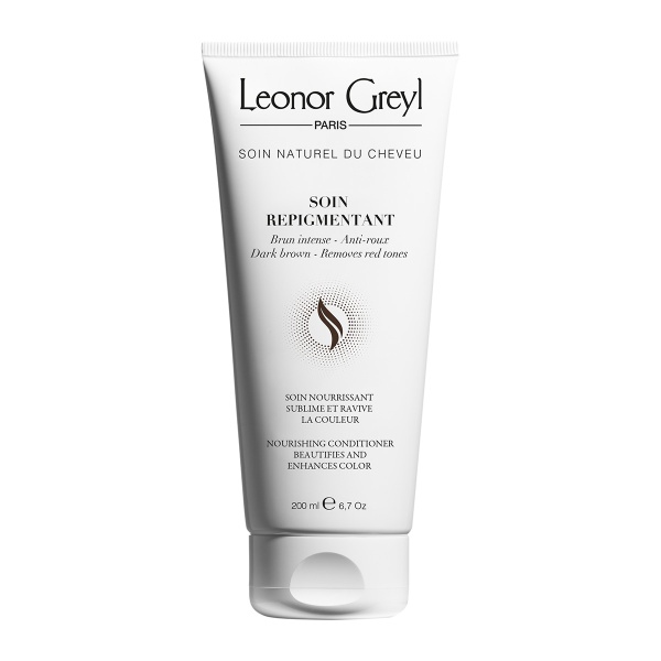 Leonor Greyl, Soin Repigmentant, Hair Colour Conditioner,  Dark Brown, Enhances Color Vibrancy, 200 ml