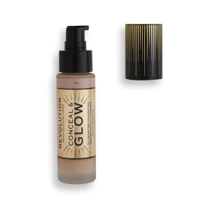 Makeup Revolution, Conceal & Glow, Illuminating, Cream Foundation, F4, 23 ml
