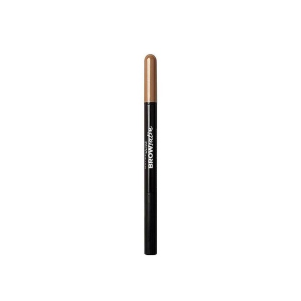 Maybelline, Brow Satin, Double-Ended, Eyebrow Cream Pencil, 02, Medium Brown, 2 g