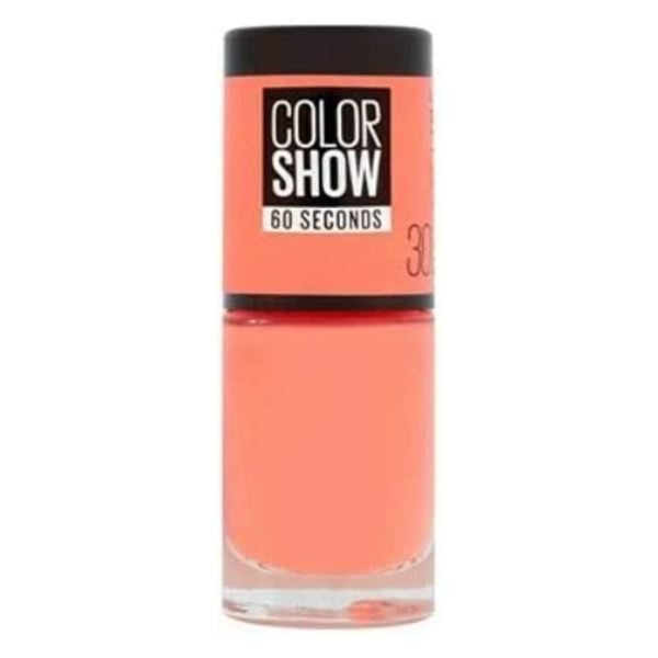 Maybelline, Color Show 60 Seconds, Nail Polish, Nr. 130, Fire Island, 7 ml