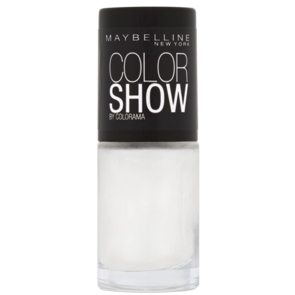 Maybelline, Color Show 60 Seconds, Nail Polish, Nr. 19, Marshmallow, 7 ml