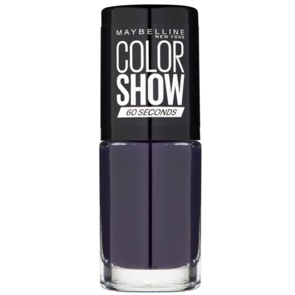 Maybelline, Color Show 60 Seconds, Nail Polish, Nr. 330, Manhattan Midnight, 7 ml