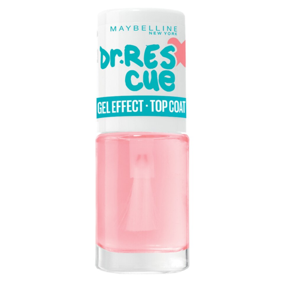 Maybelline, Dr. Rescue Gel Effect, Top Coat, Nail Polish, 01, 6.7 ml