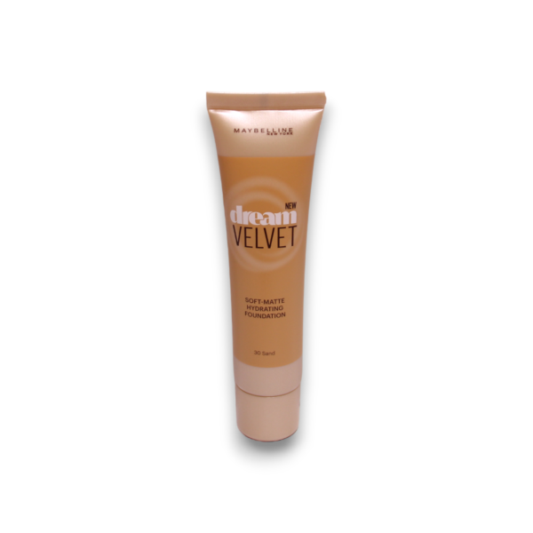 Maybelline, Dream Velvet, Soft Matte, Cream Foundation, No.30, Sand, 30 ml