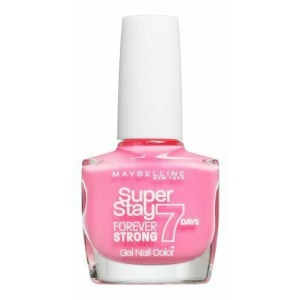 Maybelline, Forever Strong Super Stay 7 Days, Top Coat, Nail Polish, Nr. 125, Enduring Pink, 10 ml