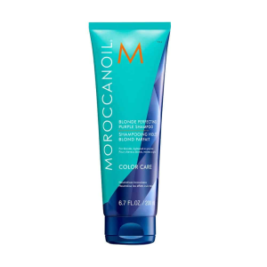 Moroccanoil, Color Care Blonde Perfecting Purple, Paraben-Free, Hair Shampoo, Neutralizes Brassiness, 200 ml
