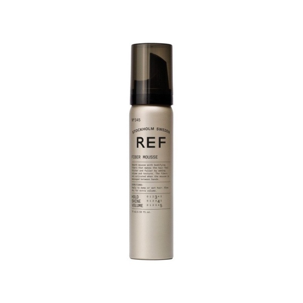 Ref Stockholm, Volume & Bodifying No.345, Vegan, Hair Styling Mousse, For Volume & Texture, Medium Hold, 75 ml