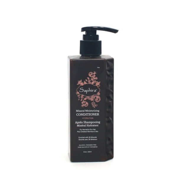 Saphira, Mineral, Sulfates-Free, Hair Conditioner, For Moisturizing, 250 ml