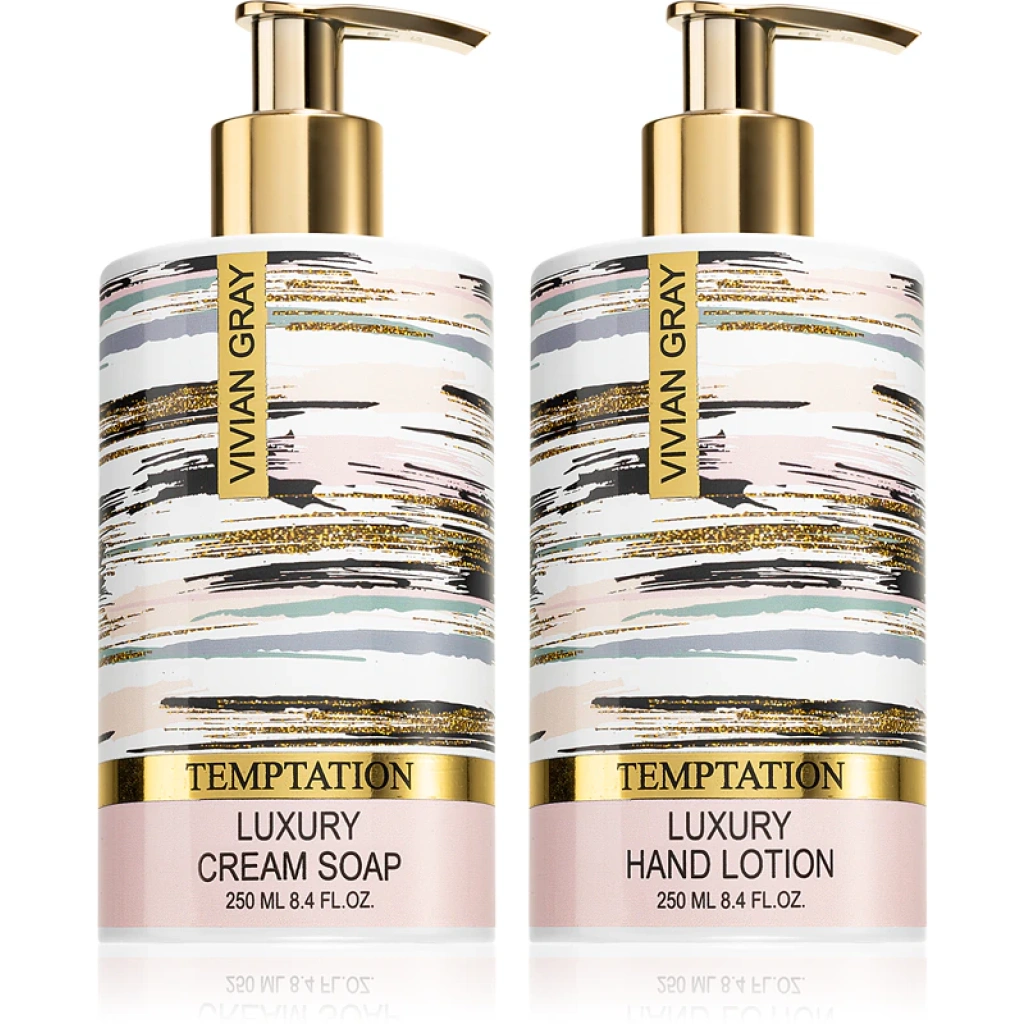 Vivian Gray Temptation Set Cream Soap and Hand Lotion