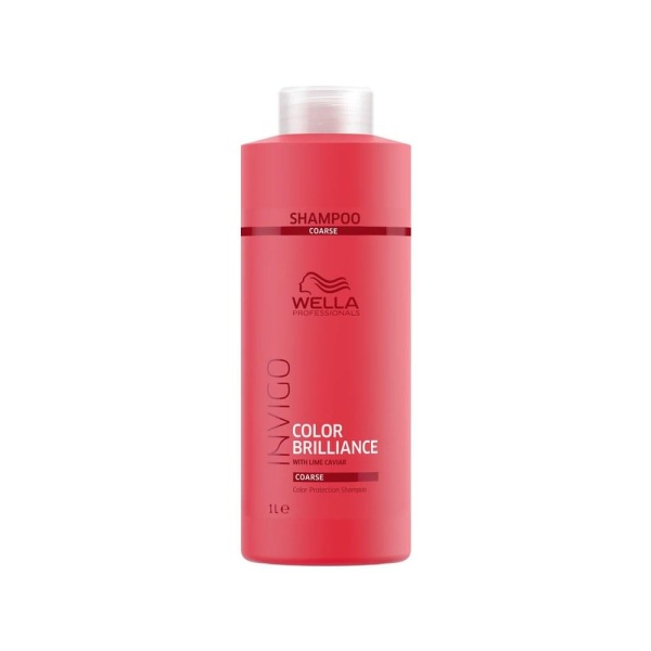 Wella Professionals, Invigo Color Brilliance, Lime Caviar, Hair Shampoo, For Colour Protection, 1000 ml