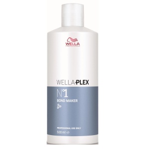 Wella Professionals, Wellaplex Bond Marker, Hair Cream Treatment, Reduce Hair Damage, 500 ml