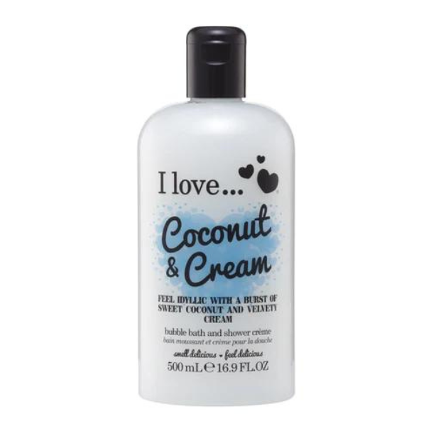 I Love Coconut and Cream Shower Cream