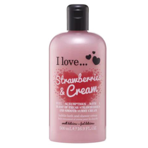I Love Strawberries and Cream Hydrating Shower Cream