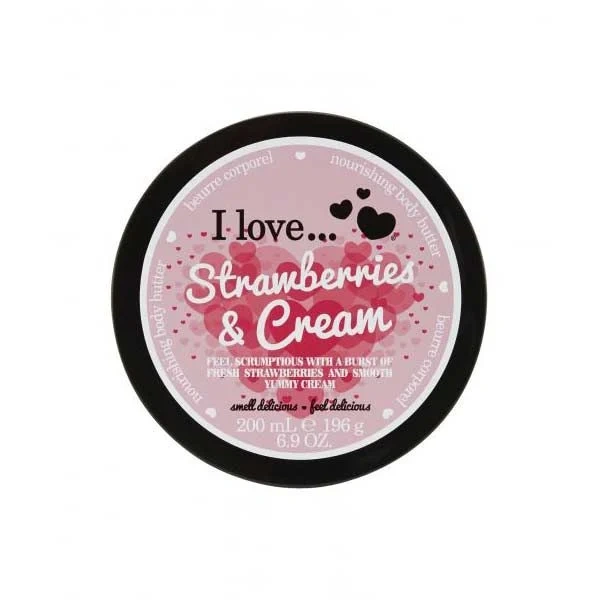 I Love Strawberries and Cream Body Butter