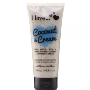 I Love Coconut and Cream Exfoliating Shower Gel