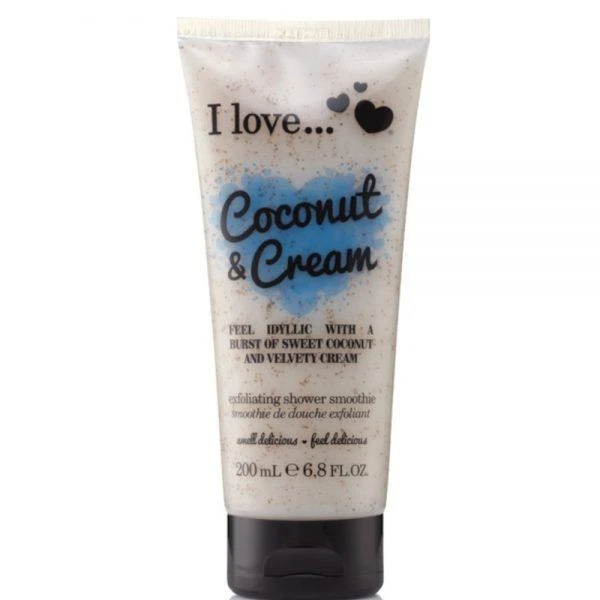 I Love Coconut and Cream Exfoliating Shower Gel