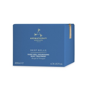 Aromatherapy Associates, Deep Relax, Vetiver, Chamomile & Sandalwood, Nourishing, Night, Body Lotion, 200 ml