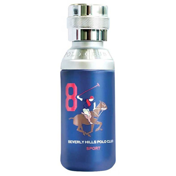 Beverly Hills Polo Club, 1982 - Sport 8, Eau De Toilette, For Men, 100 ml