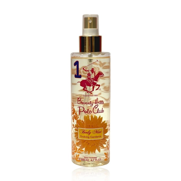 Beverly Hills Polo Club, Evoking Gardenia, Body Spray, 200 ml