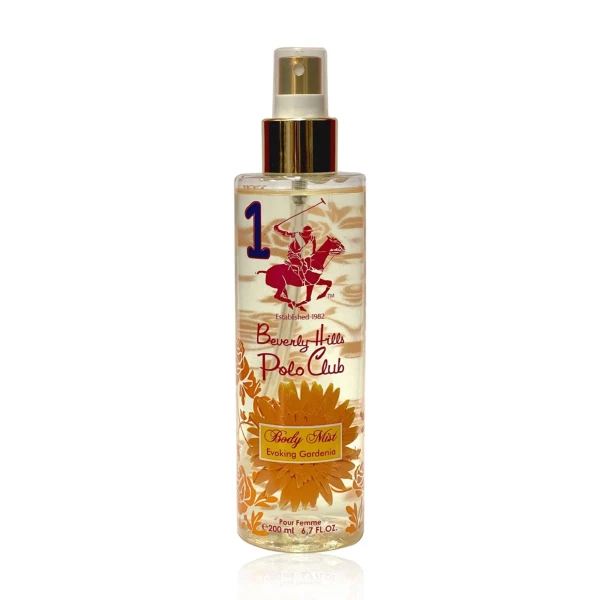 Beverly Hills Polo Club, Evoking Gardenia, Body Spray, 200 ml