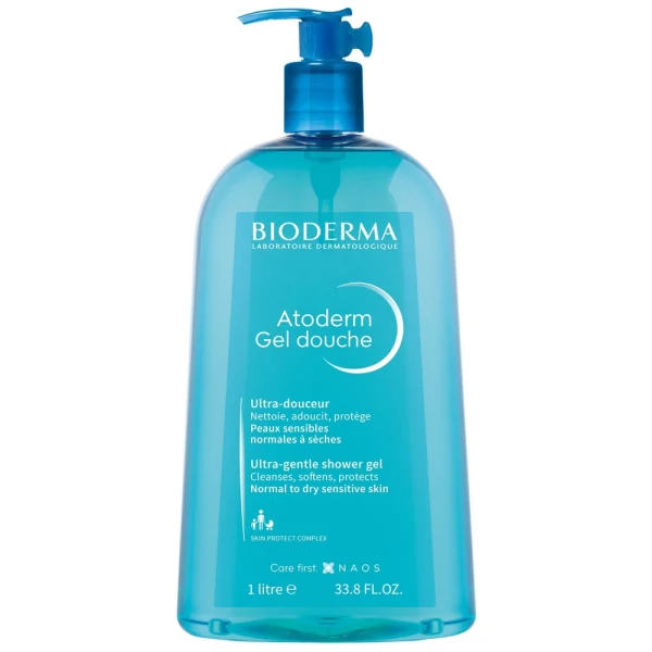 Bioderma, Atoderm, Cleansing, Shower Gel, For All Skin Types, 1000 ml