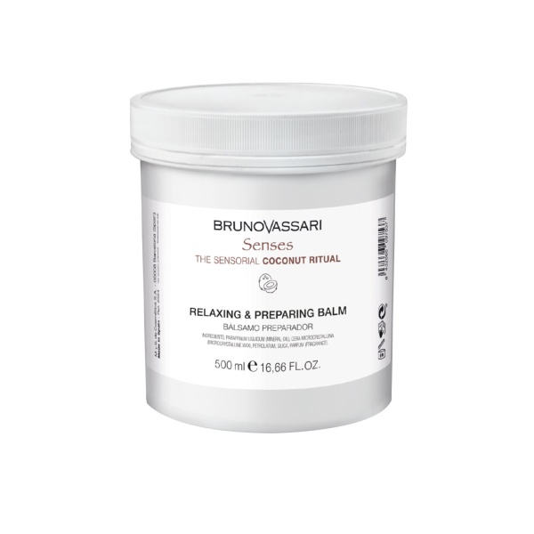 Bruno Vassari, Senses, Coconut, Relaxing, Body Balm, 500 ml