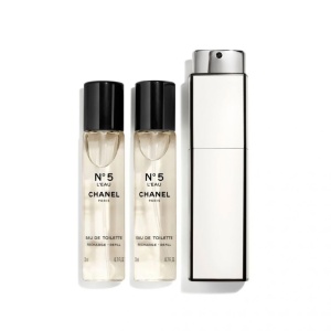 Set Duo, Chanel, Chanel No 5 L'Eau, Eau De Toilette, For Women, Refill, 2 pcs, 20 ml