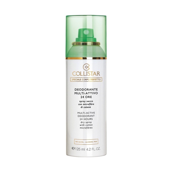 Collistar, Special Perfect Body - Multi Active 24 Hours, Cotton Microfibres, Fresh/Soft & Silky, Extra-Fresh, Antiperspirant, For Women, 125 ml
