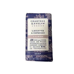 Crabtree & Evelyn, Lavender & Espresso, Calming, Soap Bar, 158 g