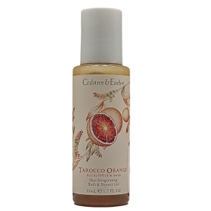 Crabtree & Evelyn, Tarocco Orange, Cleansing, Shower Gel, For All Skin Types, 50 ml
