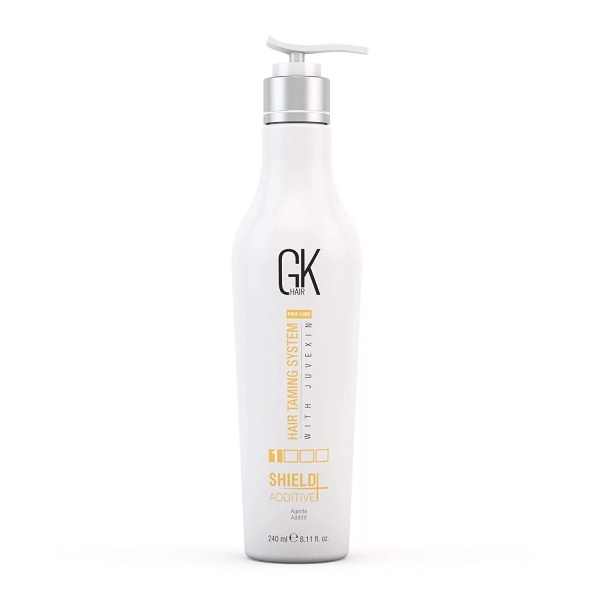 Global Keratin, Shield Additive, Hair Shampoo & Conditioner 2-In-1, Repairing & Strengthening, 240 ml