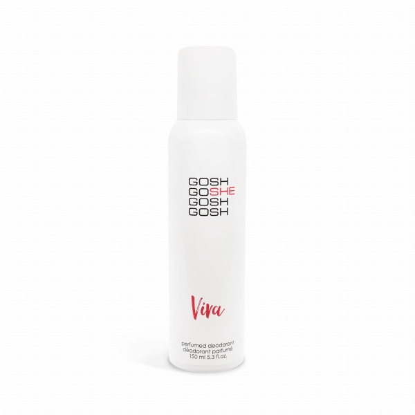 Gosh, She Viva, White Musk, Anti-Perspirant, Deodorant Spray, For Women, 150 ml