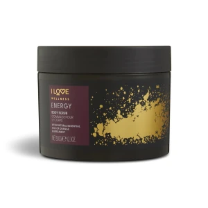 I Love, Wellness Energy, Vegan, Exfoliating, Body Scrub, 350 g