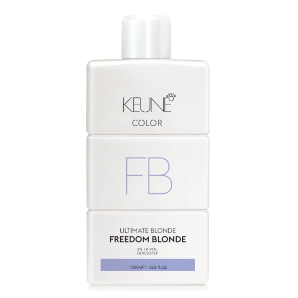 Keune, Freedom Blonde, Developer, Hair Oxidant Lotion, 3%, 10 vol, 1000 ml