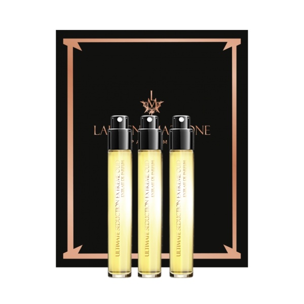 Set Trio, Laurent Mazzone, Ultimate Seduction Oud, Extrait De Parfum, Unisex, 3 pcs, 15 ml *Miniature