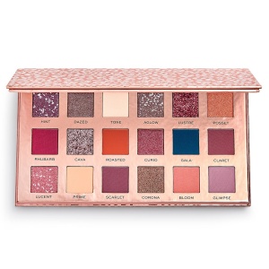 Makeup Revolution, Pro New Neutrals Blushed Satin, Eyeshadow Palette, Blushed, 18 g