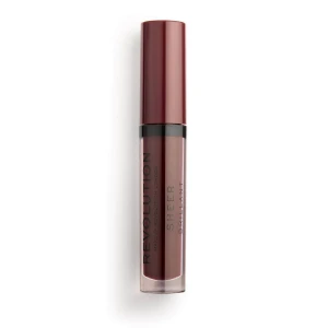 Makeup Revolution, Sheer Brillant, Vegan, Lip Gloss, 148, Plum, 3.5 ml