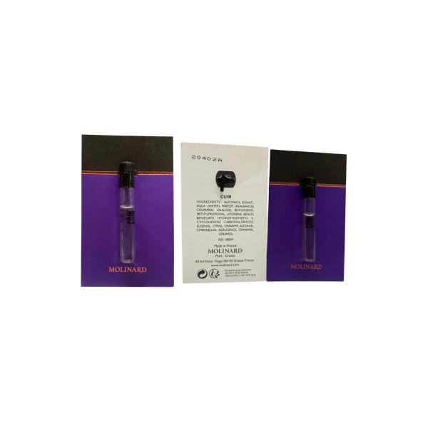 Molinard, Les Elements Collection - Cuir, Eau De Parfum, For Women, 1 ml *Vial