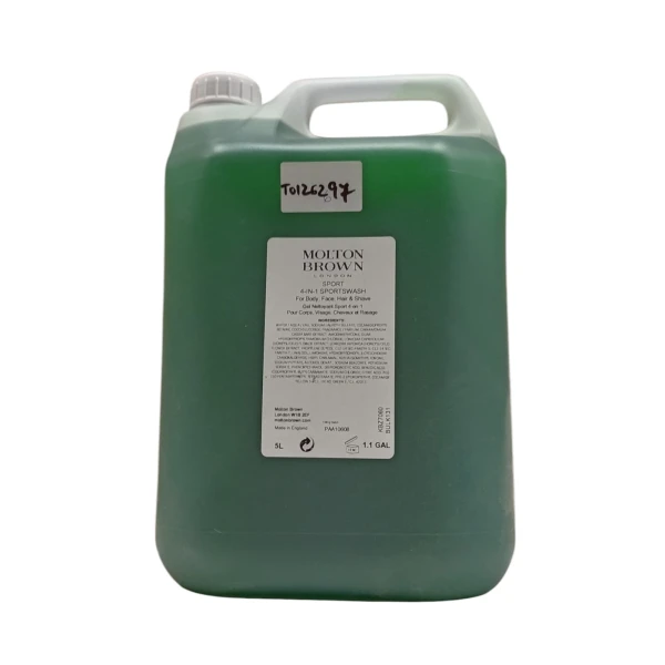 Molton Brown, Sport Wash 4 in 1, Shower Gel, 5000 ml