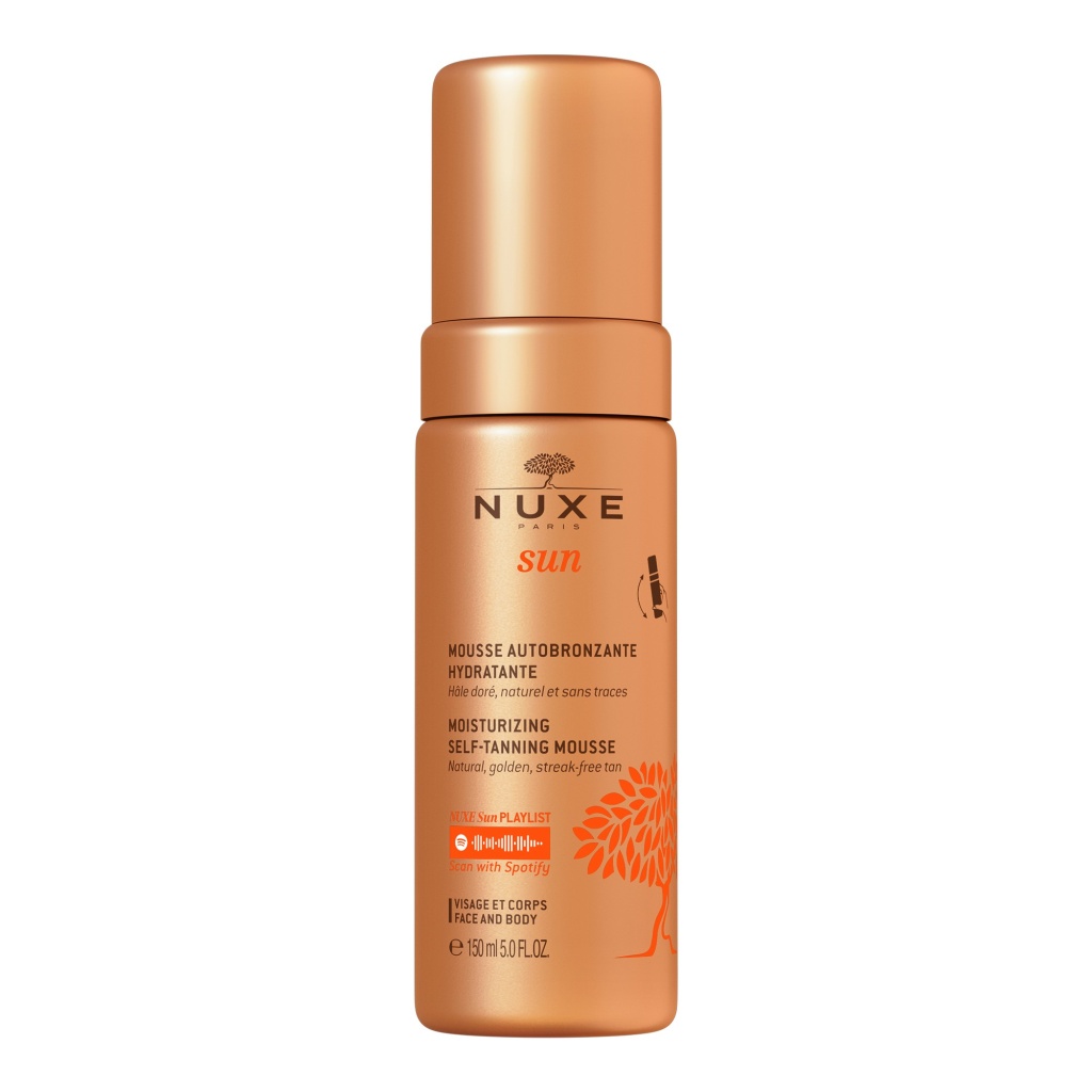nuxe sun moisturizing self tanning mousse 150 ml 1714213206