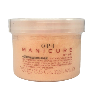 Opi, Manicure Effervescent Soak, Revitalising, Hand & Nail Exfoliator Gel, 250 g