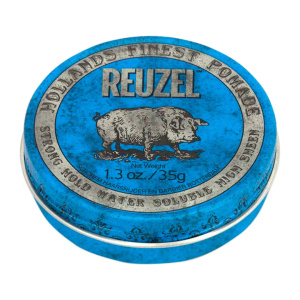 Reuzel, Blue, Hair Styling Pomade, High Shine, Strong Hold, 35 g