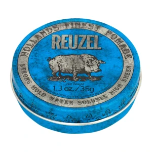 Reuzel, Blue, Hair Styling Pomade, High Shine, Strong Hold, 35 g