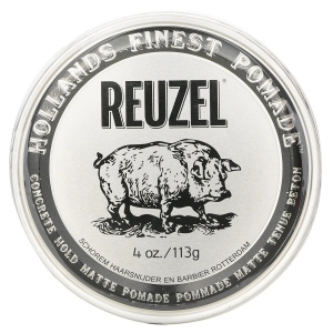 Reuzel, Concrete Hold, Hair Styling Pomade, For Definition & Texture, Strong Hold, 113 g
