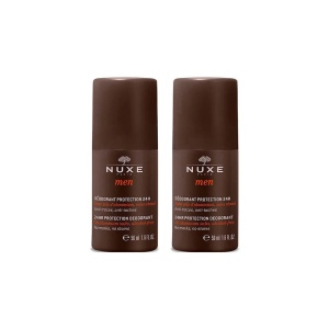 Set Duo, Nuxe, Men, 24h Protection, Deodorant Roll-On, For Men, 2 pcs, 50 ml