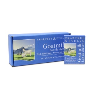 Set Trio, Crabtree & Evelyn, Goatmilk, Hydrating, Soap Bar, 3 pcs, 85 g
