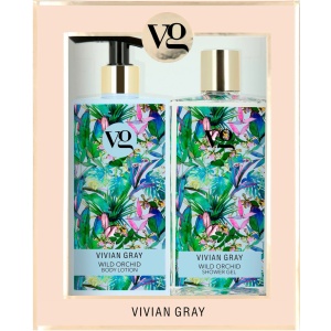 Set Vivian Gray: Wild Orchid, Cleansing and Hydrating, Shower Gel, For All Skin Types, 350 ml + Wild Orchid, Hydrating, Body Lotion, 350 ml