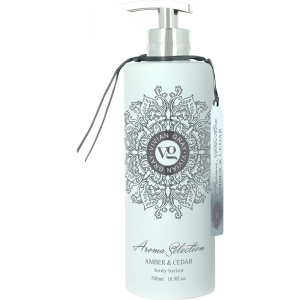 Vivian Gray, Aroma Selection, Amber & Cedar, Hydrating, Body Lotion, 500 ml