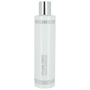 Vivian Gray, Crystals In White, Softening, Shower Gel, For All Skin Types, 250 ml